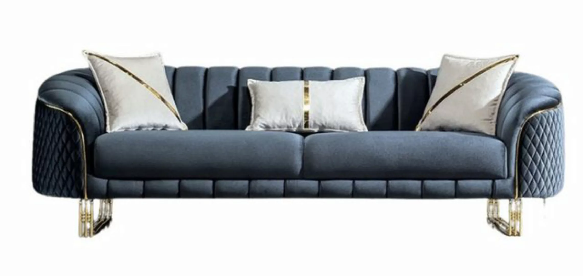 Villa Möbel Sofa Porto, Set, Handmade Quality,strapazierfähiger,pflegeleich günstig online kaufen