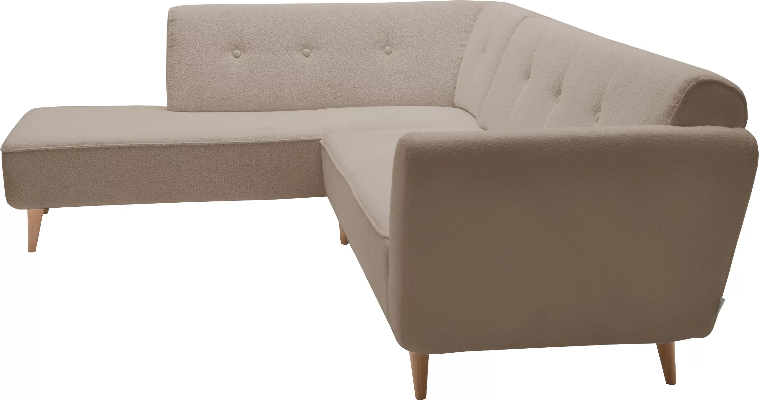 TOM TAILOR HOME Ecksofa "New Wave Chic", Breite 261 cm, Tiefe 181 cm günstig online kaufen