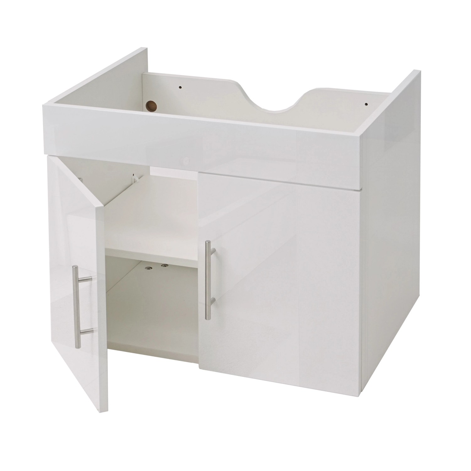 MCW Waschbeckenunterschrank D16 60cm Weiß günstig online kaufen