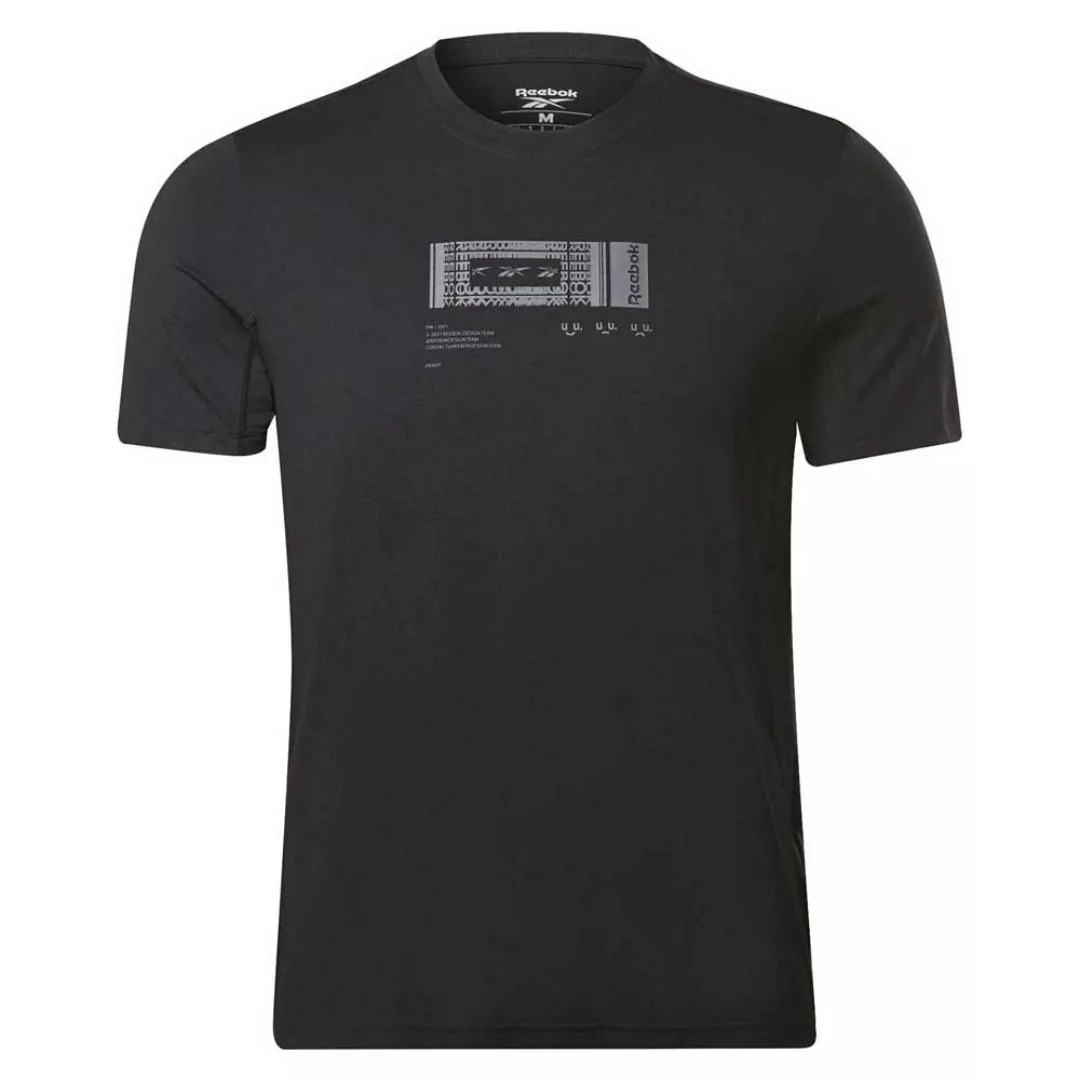 Reebok Activchill+dreamblend Kurzärmeliges T-shirt XS Black günstig online kaufen