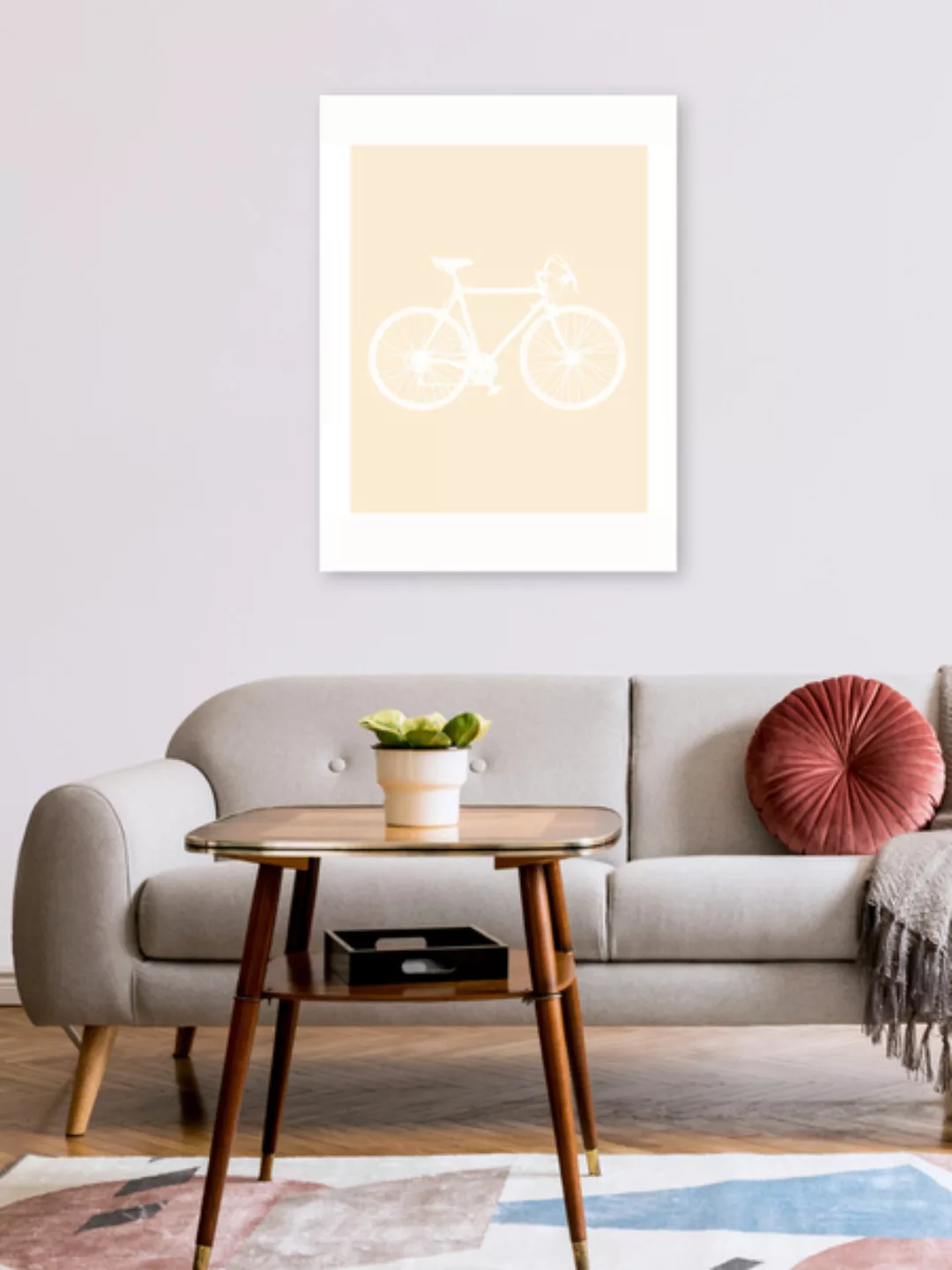Poster / Leinwandbild - Mantika Ride Your Bike günstig online kaufen