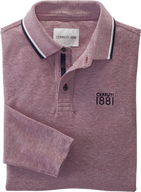 Cerruti 1881 Poloshirt Mit kurzen seitlichen Schlitzen günstig online kaufen