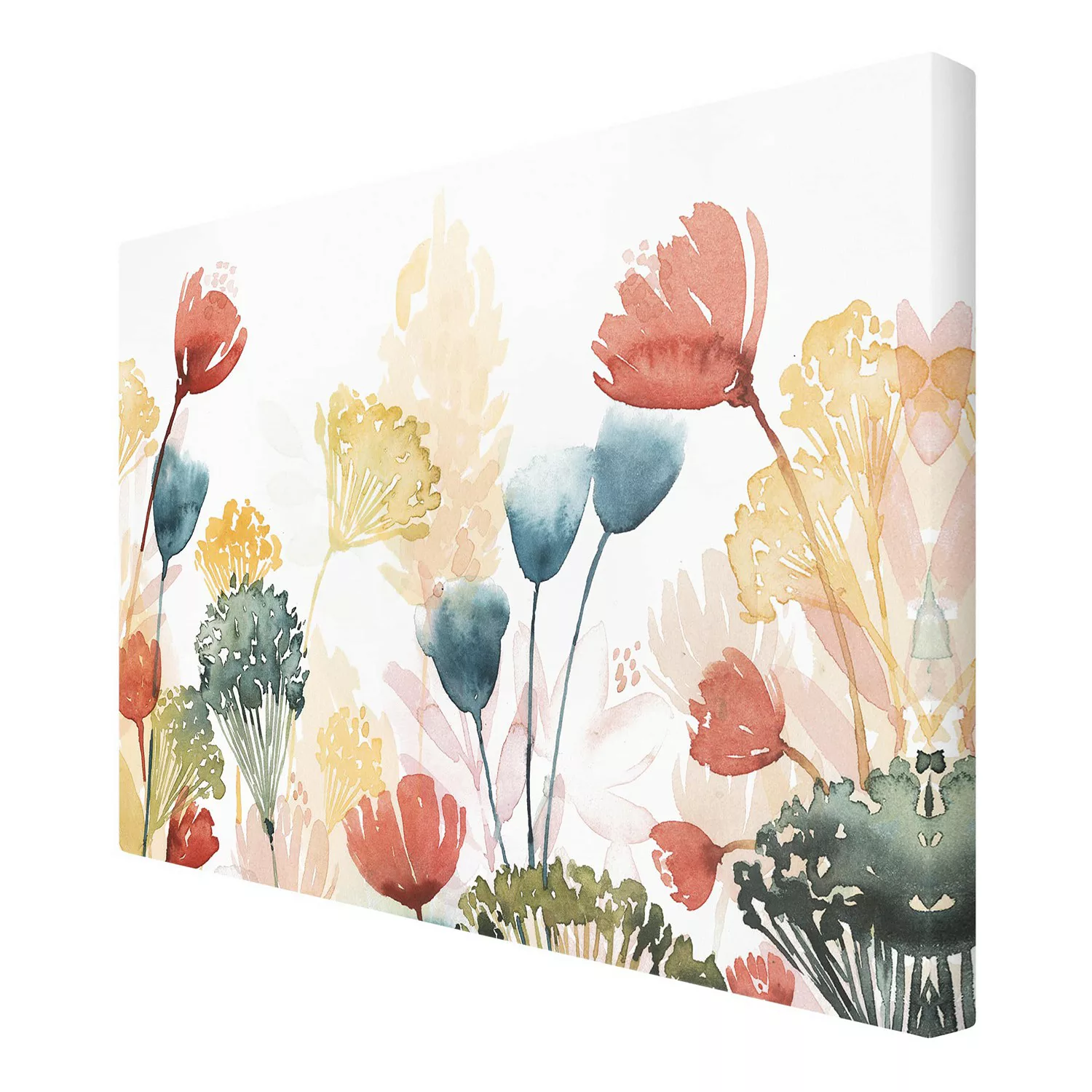 Leinwandbild Blumen - Querformat Wildblumen im Sommer II günstig online kaufen