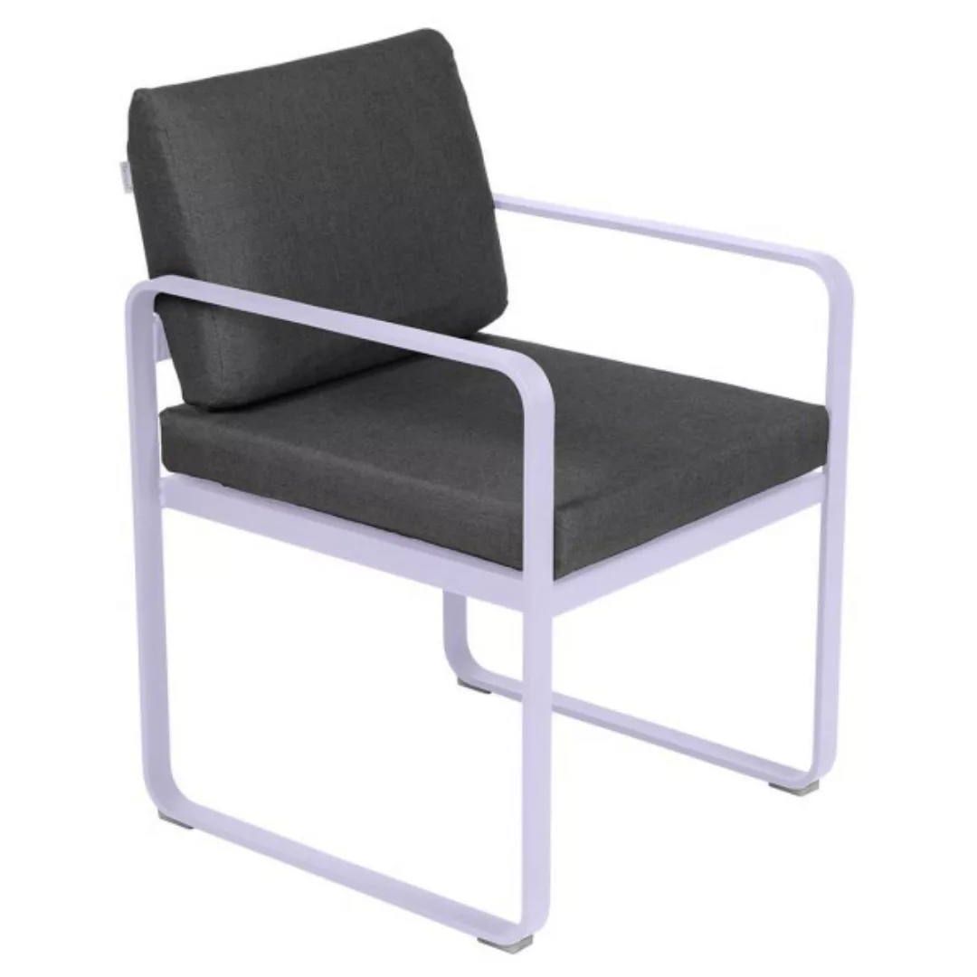 Bellevie Sessel Outdoor D1 Marshmallow A3 Graphitgrau günstig online kaufen