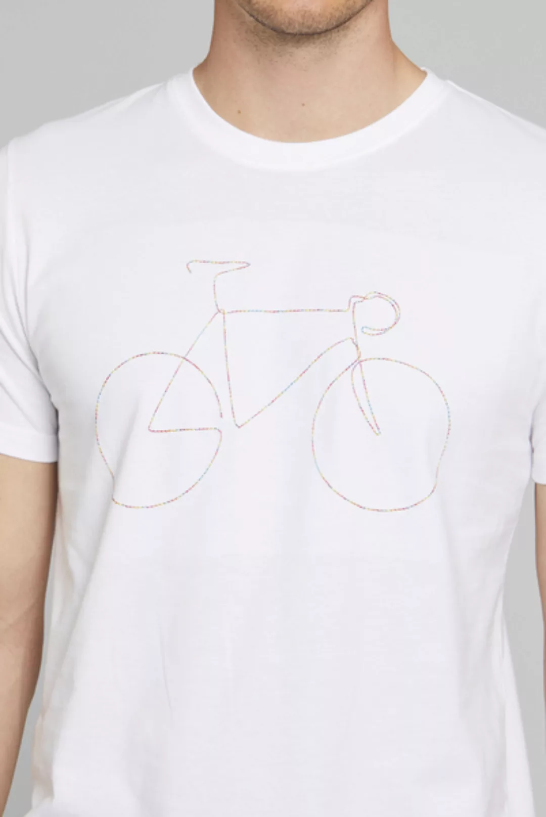 T-shirt Aus Bio Baumwolle - Stockholm - Rainbow Bicycle günstig online kaufen
