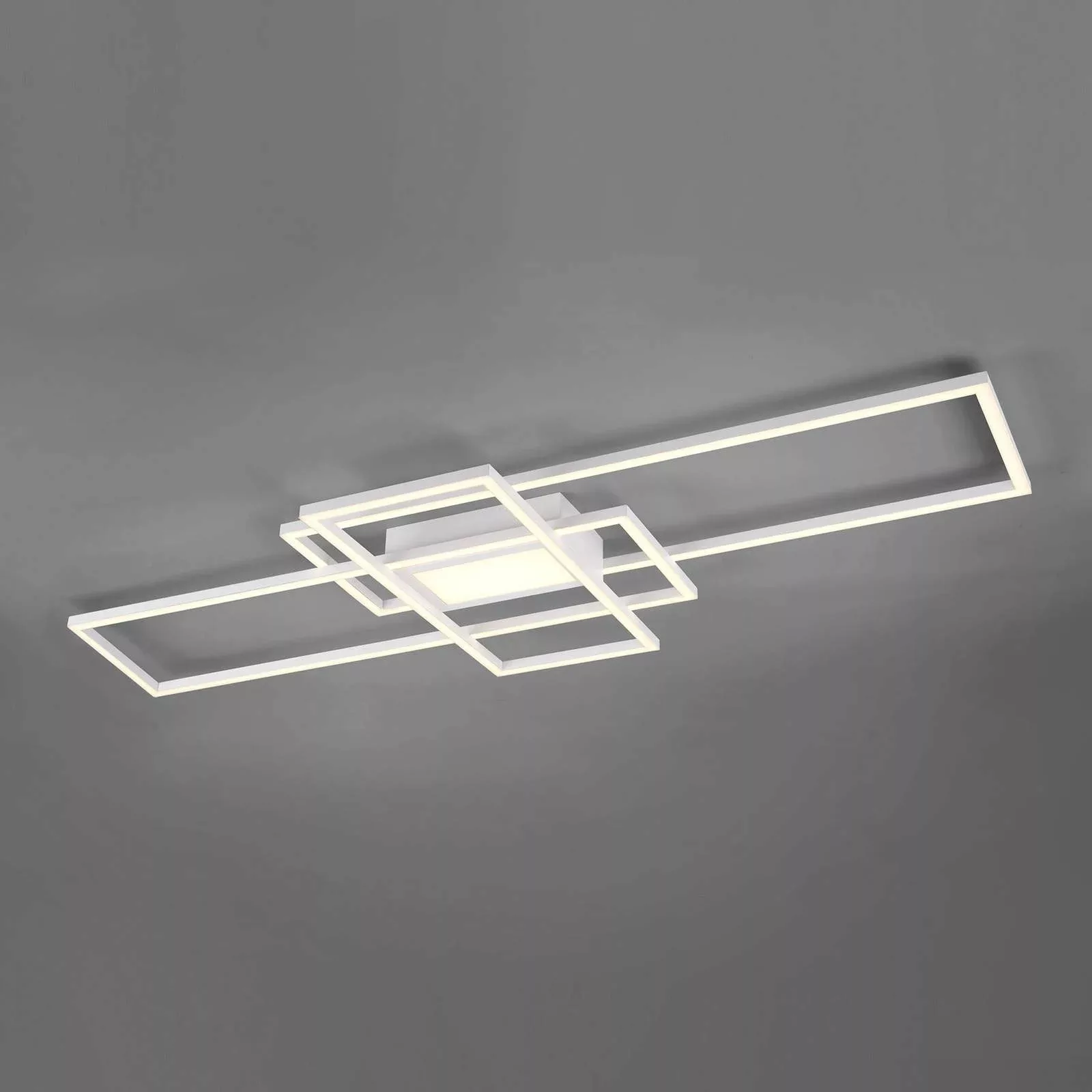 LED-Deckenlampe Irvine 3.000-6.500 K, weiß matt günstig online kaufen