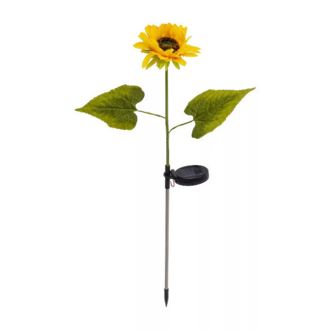 Solar-Außendekoleuchte Sonnenblume Erdspieß 2x-Set günstig online kaufen