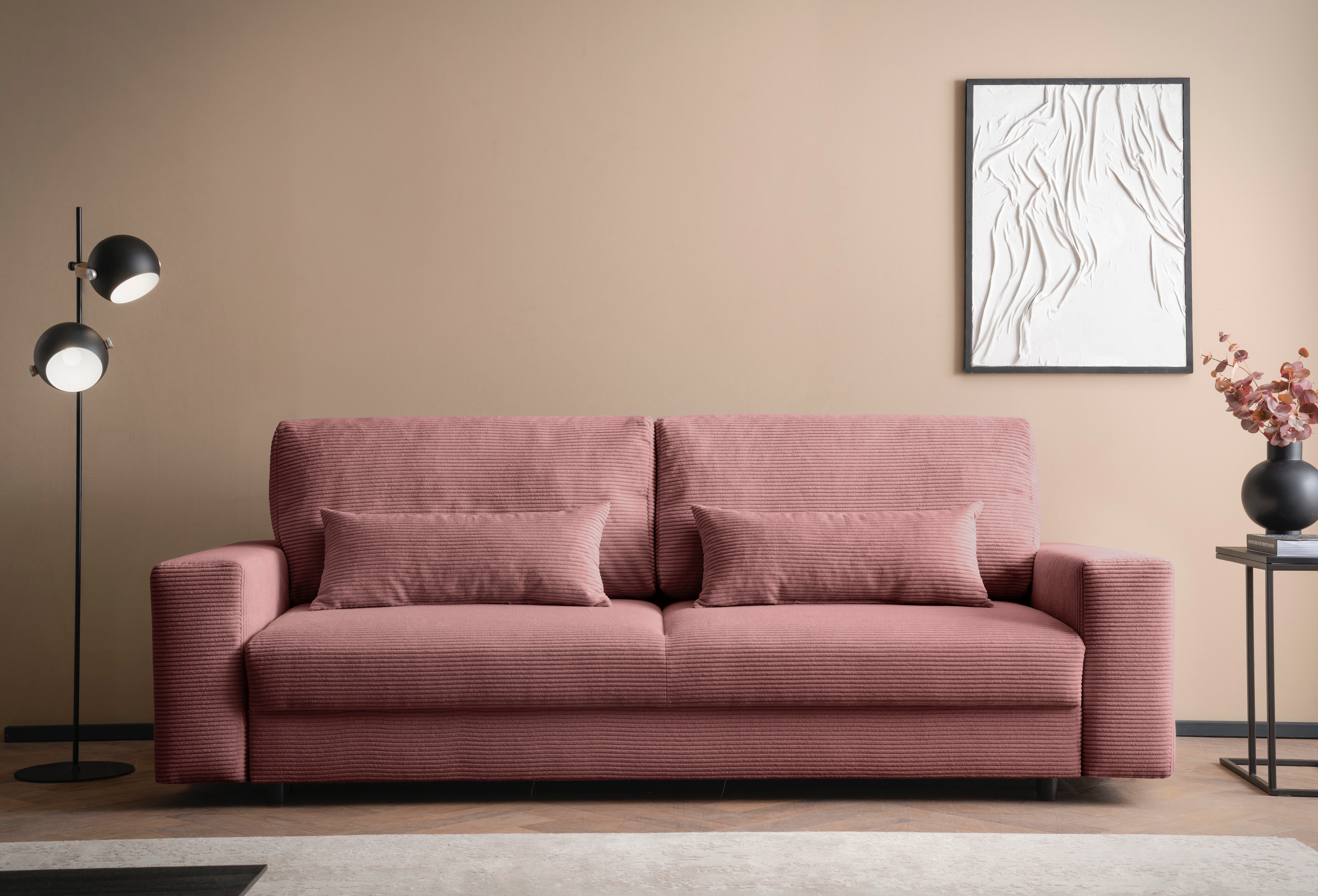 LeGer Home by Lena Gercke Schlafsofa "Imoga, Polster mit Schlaffunktion, 3- günstig online kaufen