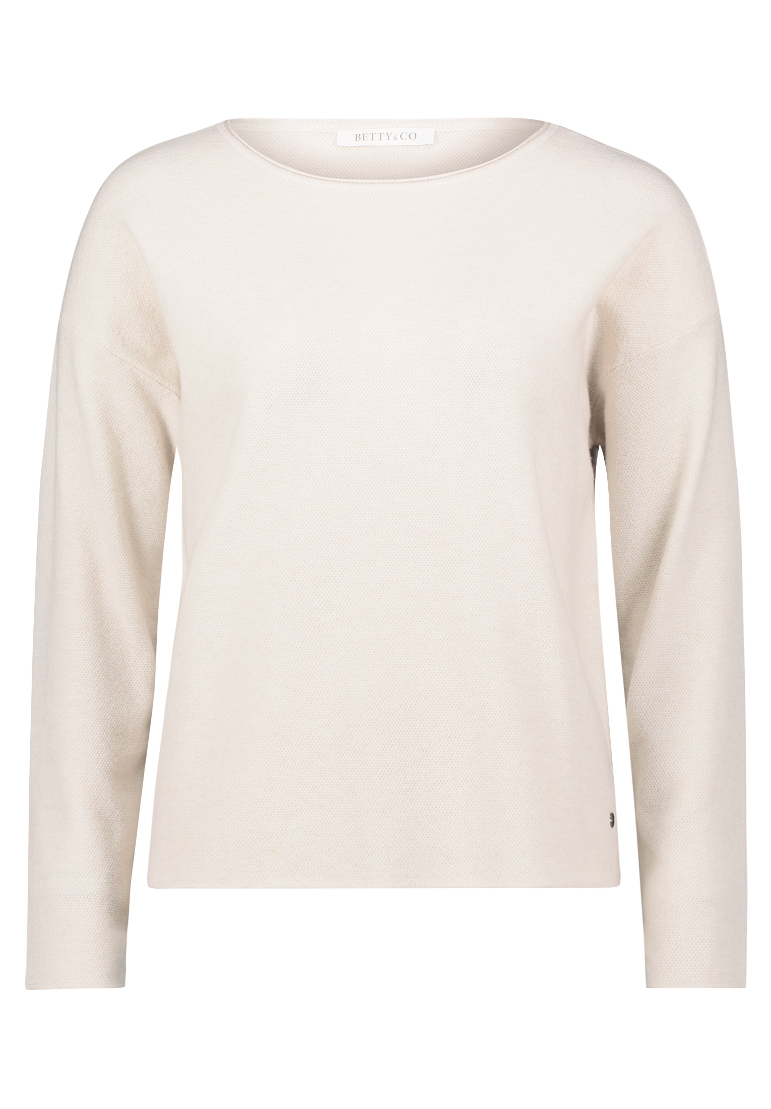 Betty&Co Strickpullover "Betty & Co Damen Strickpullover mit Rundhalsaussch günstig online kaufen