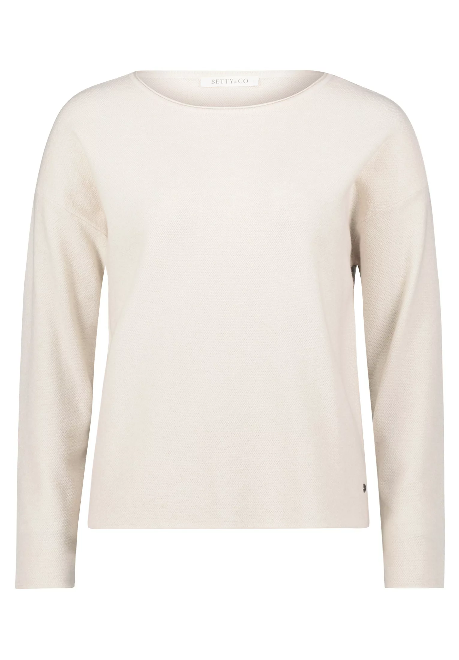 Betty&Co Strickpullover "Betty & Co Damen Strickpullover mit Rundhalsaussch günstig online kaufen