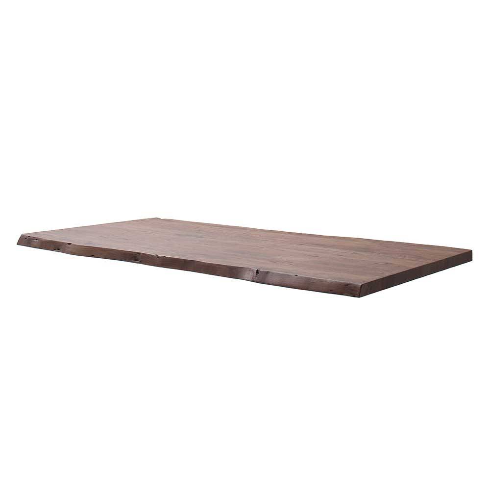 Esstisch Massivholztisch mit natürlicher Baumkante aus Akazie Massivholz günstig online kaufen