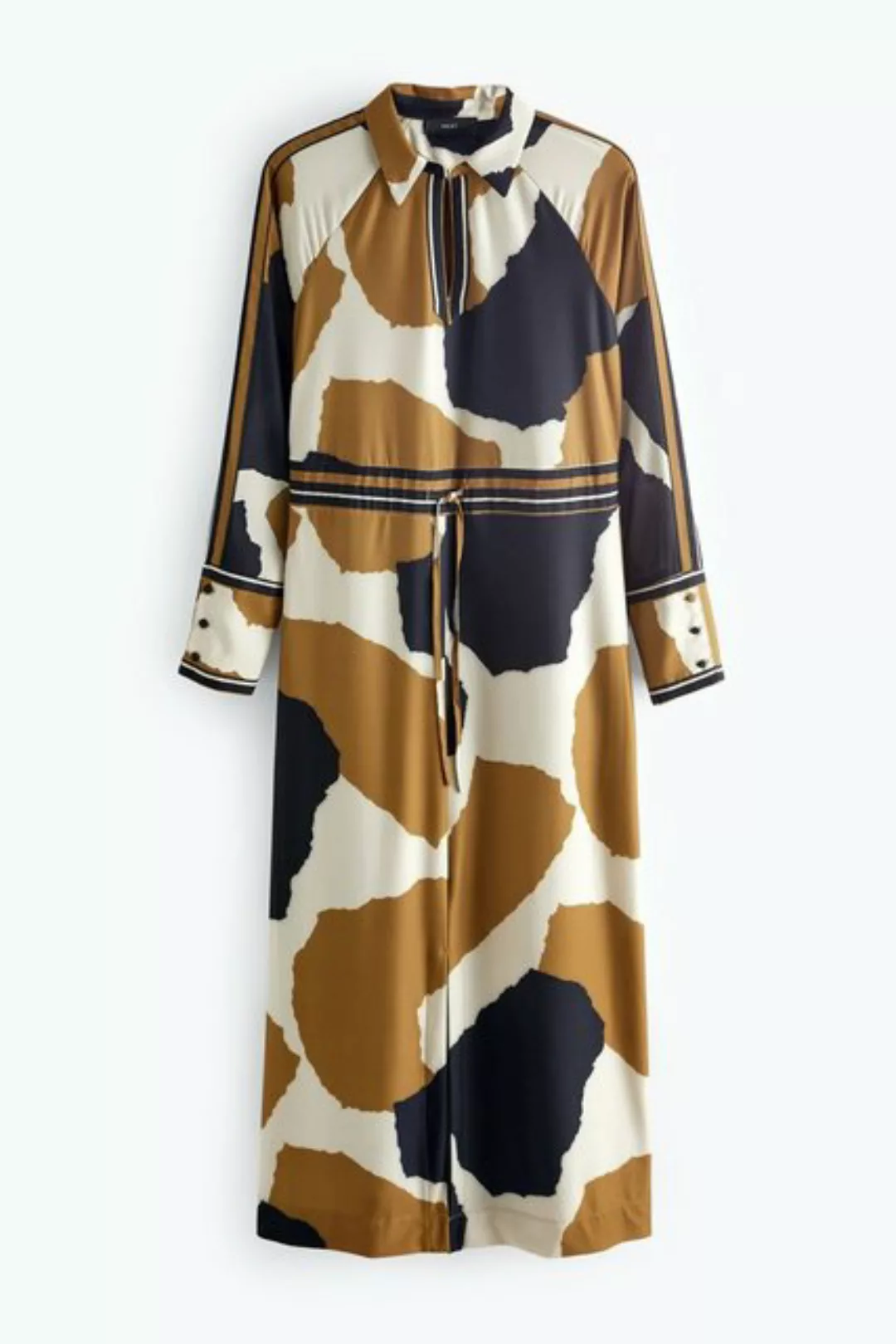 Next Jerseykleid Langärmliges gerades Hemdkleid (1-tlg) günstig online kaufen