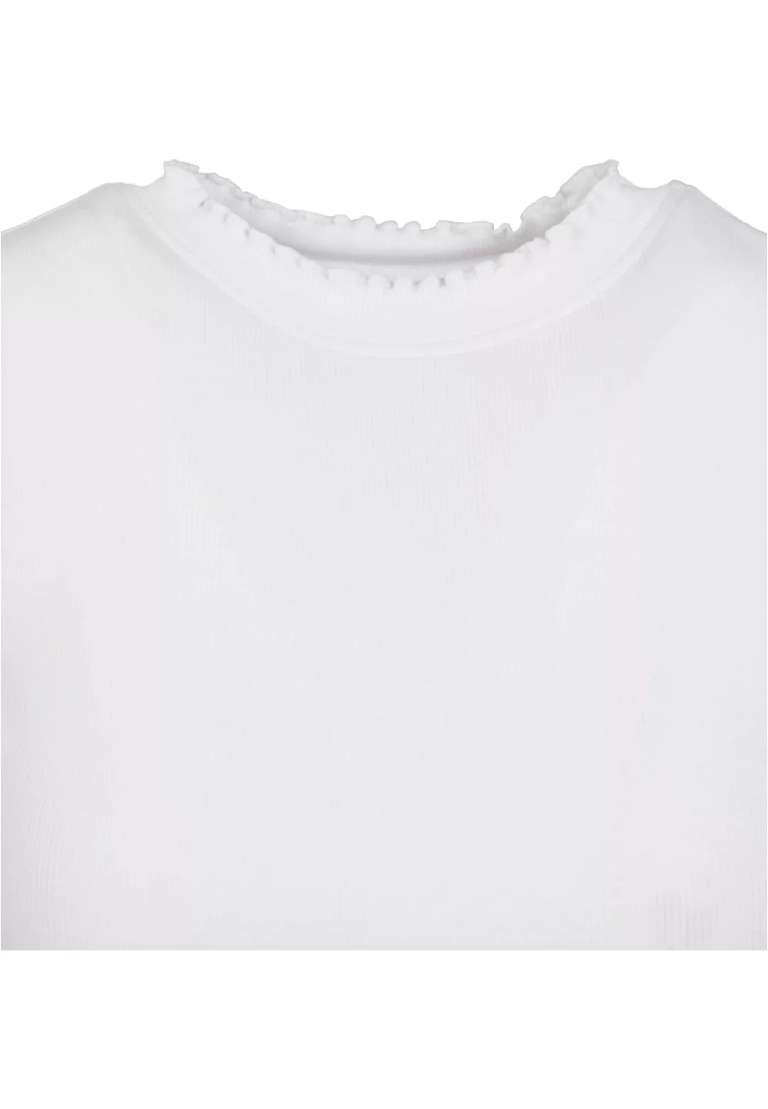 URBAN CLASSICS T-Shirt "Urban Classics Damen Ladies Cropped Rib Tee", (1 tl günstig online kaufen