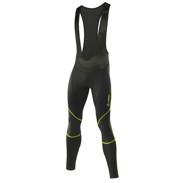 Loeffler Randall Radlerhose M BIKE BIB TIGHTS WS ELASTIC BLACK/NEON YELLOW günstig online kaufen