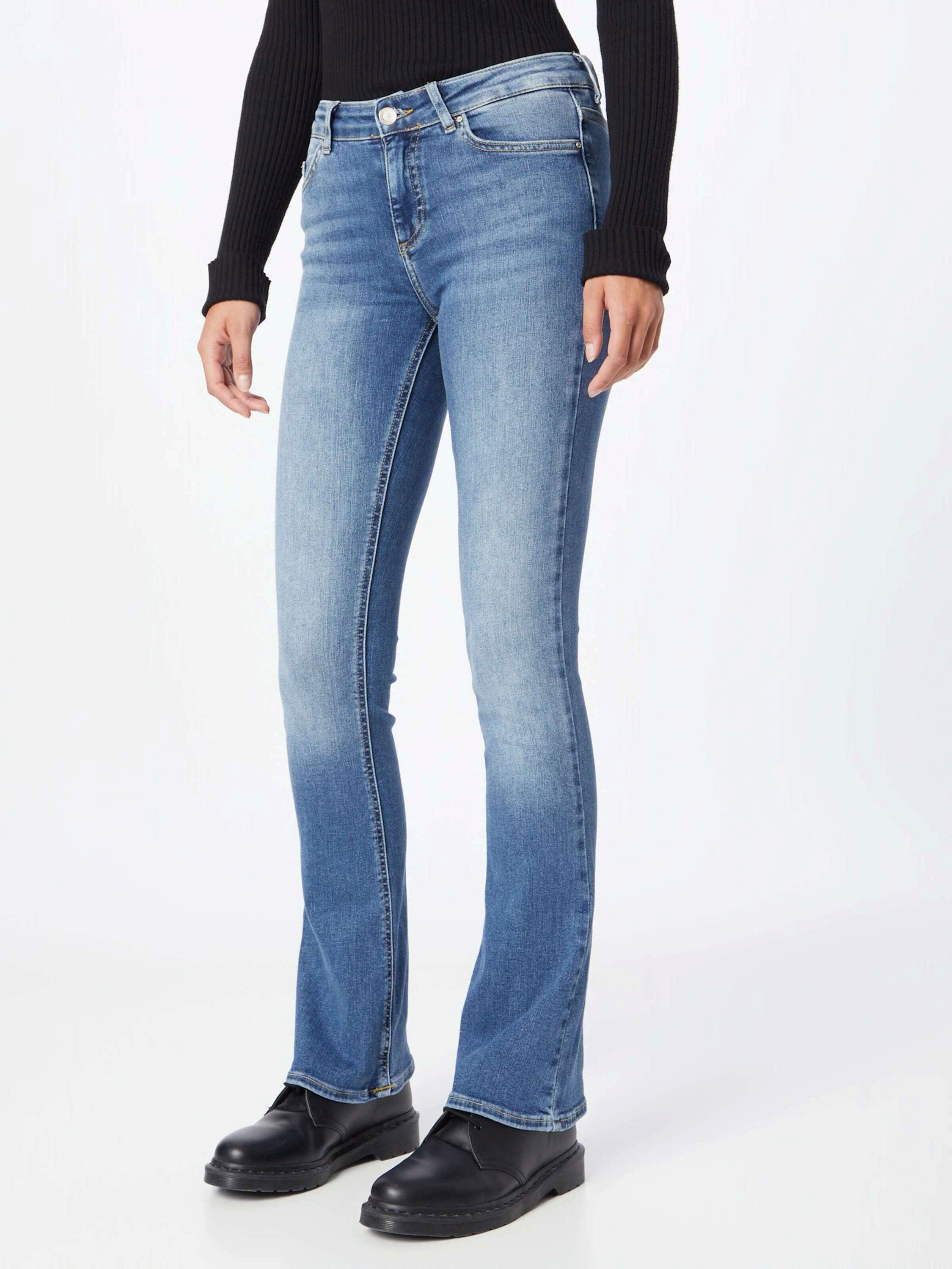 ONLY Bootcut-Jeans "ONLBLUSH – Bootcut-Jeans mit ausgestelltem Bein", bootc günstig online kaufen