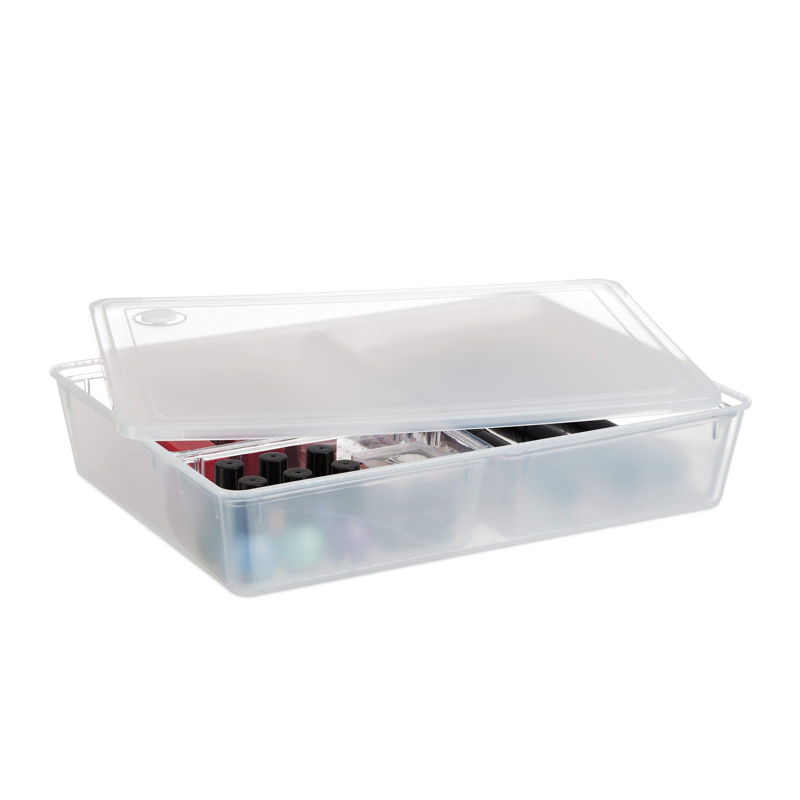 relaxdays Aufbewahrungsbox mit 3 Fäch günstig online kaufen