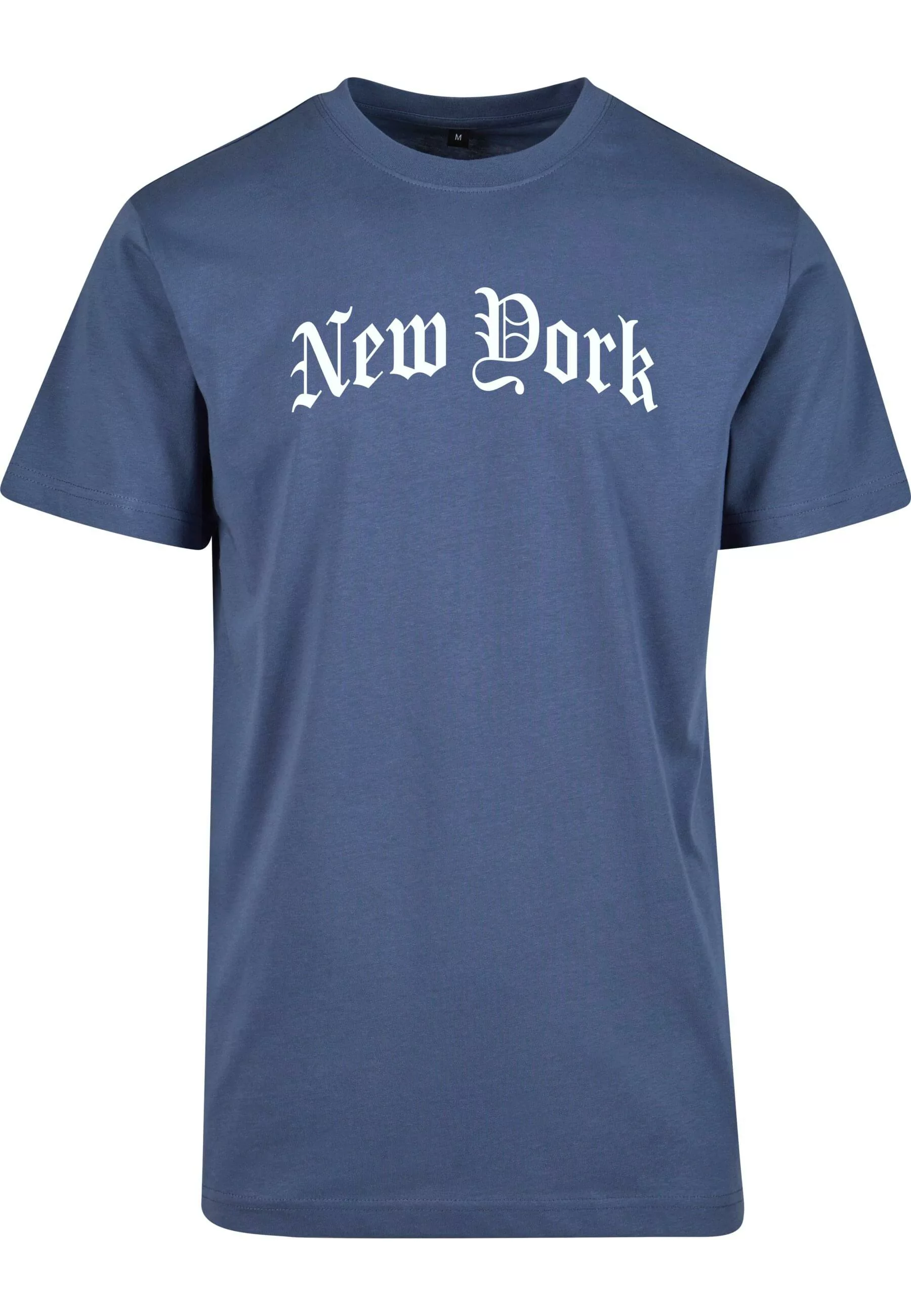 MisterTee T-Shirt "MisterTee Herren New York Wording Tee" günstig online kaufen