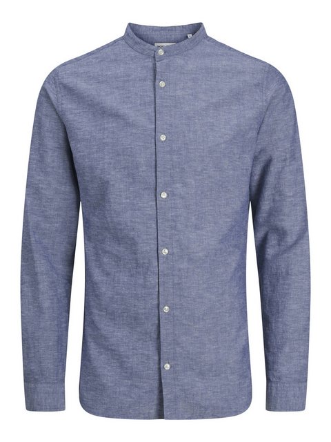 Jack & Jones Langarmhemd JJEBREEZE LINEN BLEND BAND SHIRT LS günstig online kaufen