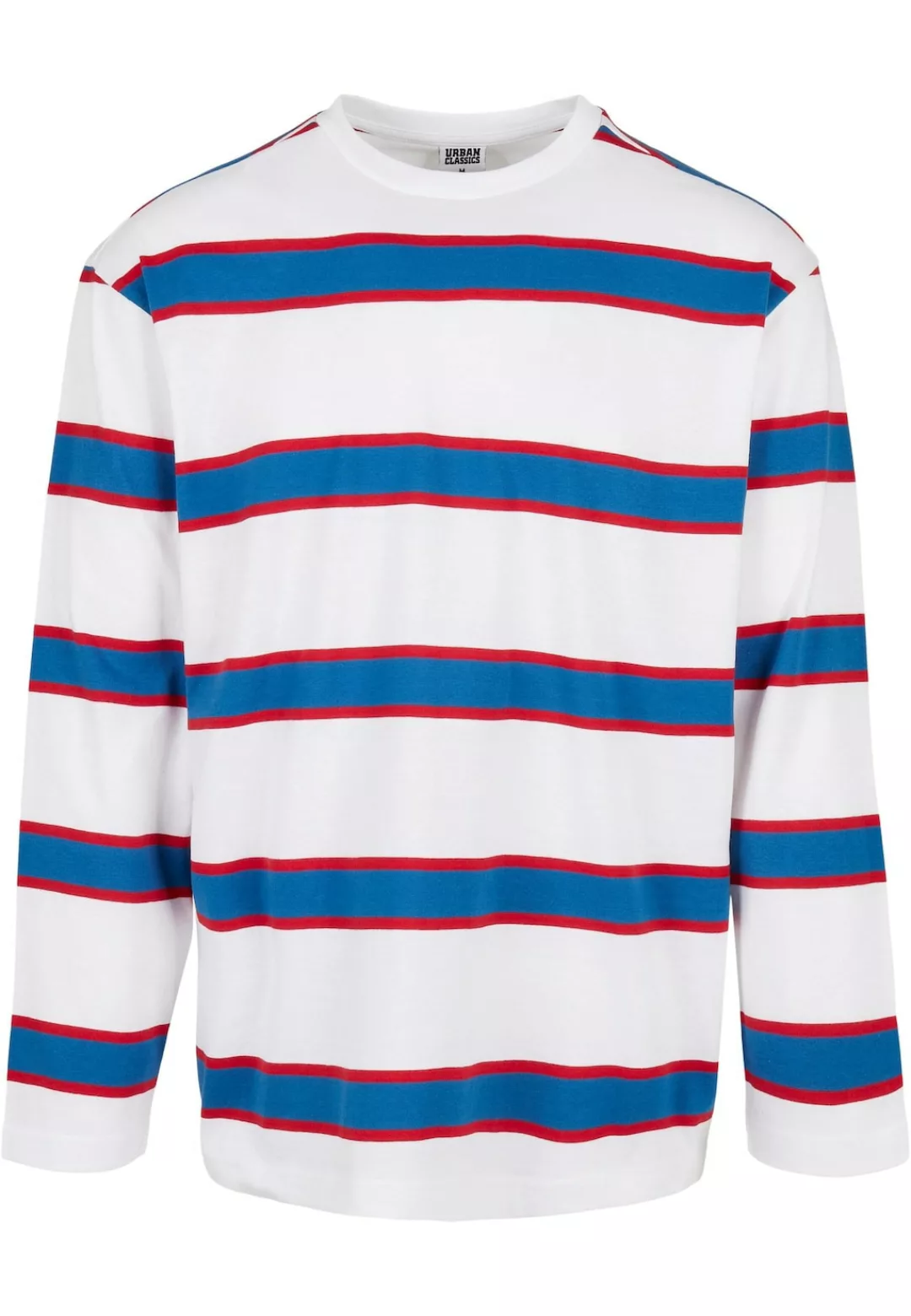 URBAN CLASSICS T-Shirt "Urban Classics Herren Light Stripe Oversized LS" günstig online kaufen