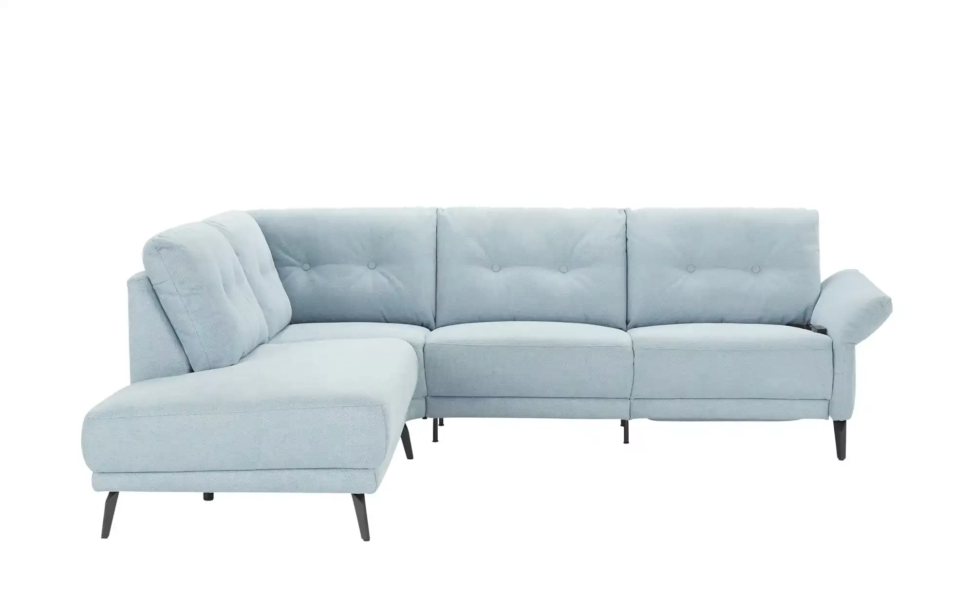 Jette Home Ecksofa   Scope ¦ blau ¦ Maße (cm): B: 258 H: 88 T: 221 Polsterm günstig online kaufen