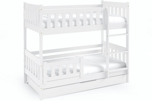 KONSIMO® Etagenbett LUMBE Kinderbett, Holzbett, hergestellt in der EU (inkl günstig online kaufen