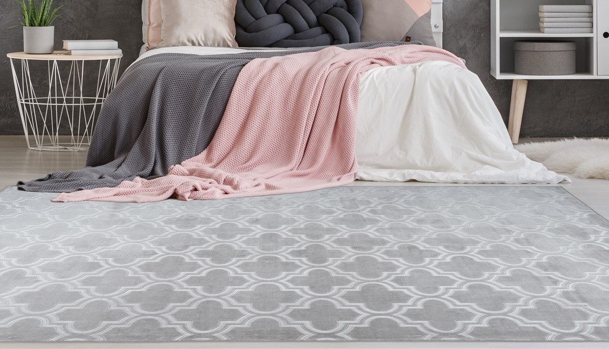 my home Teppich »Triana«, rechteckig, 7 mm Höhe, 3D-Design, geometrisches & günstig online kaufen