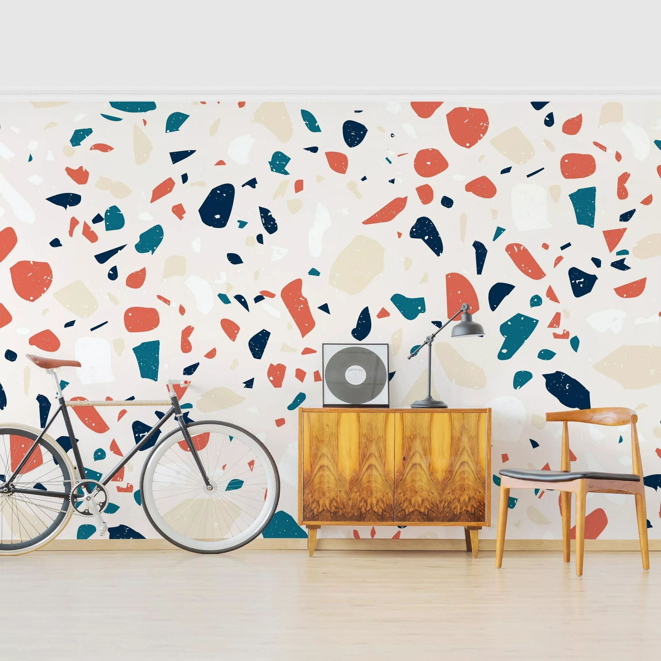 Fototapete Detailliertes Terrazzo Muster Torino günstig online kaufen