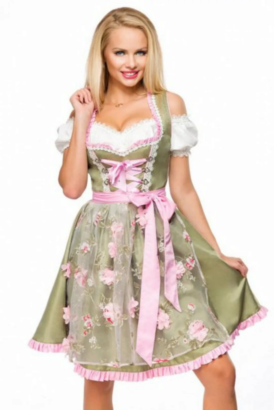 Dirndline Dirndl Wiesn Dirndl Kleid Oktoberfest Tracht Wasn Volksfest Trach günstig online kaufen