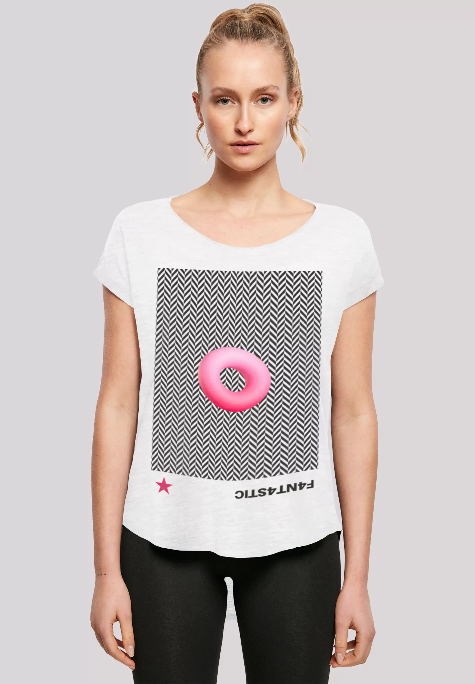 F4NT4STIC T-Shirt "3D PINK RING", Print günstig online kaufen