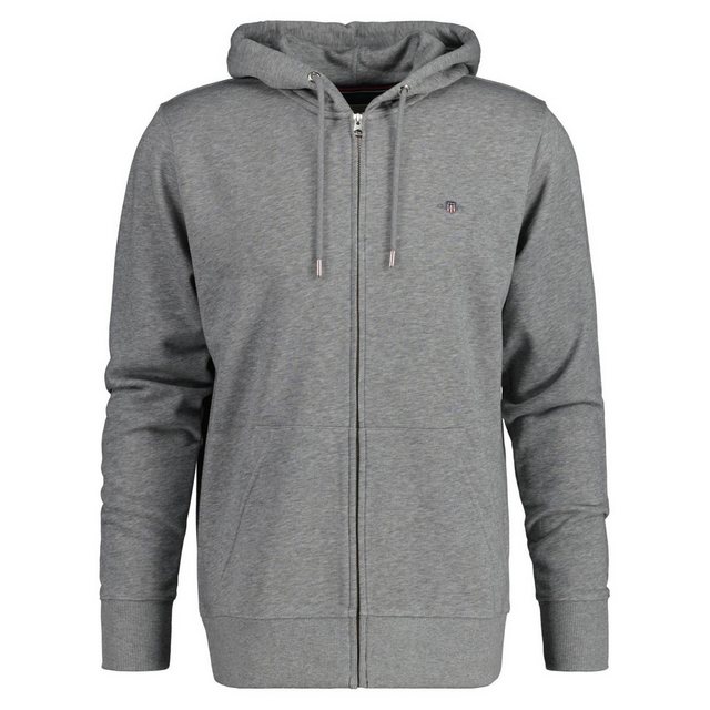 Gant Kapuzensweatjacke "REG SHIELD FULL ZIP HOODIE", mit Logostickerei auf günstig online kaufen