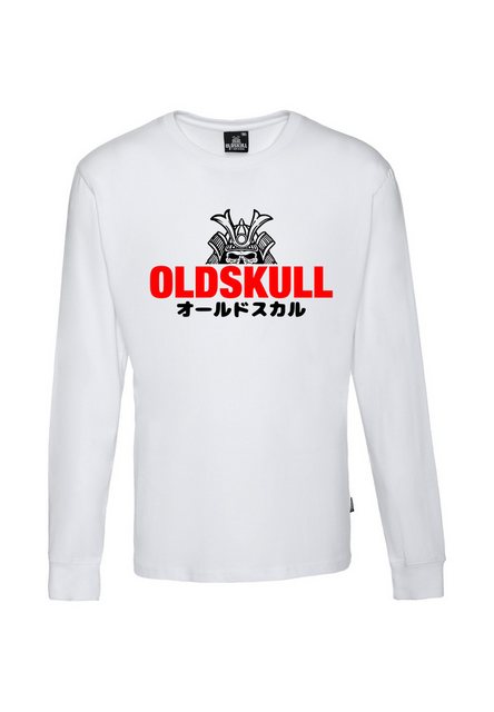 Oldskull Langarmshirt Basic Classic Samurai Logo günstig online kaufen