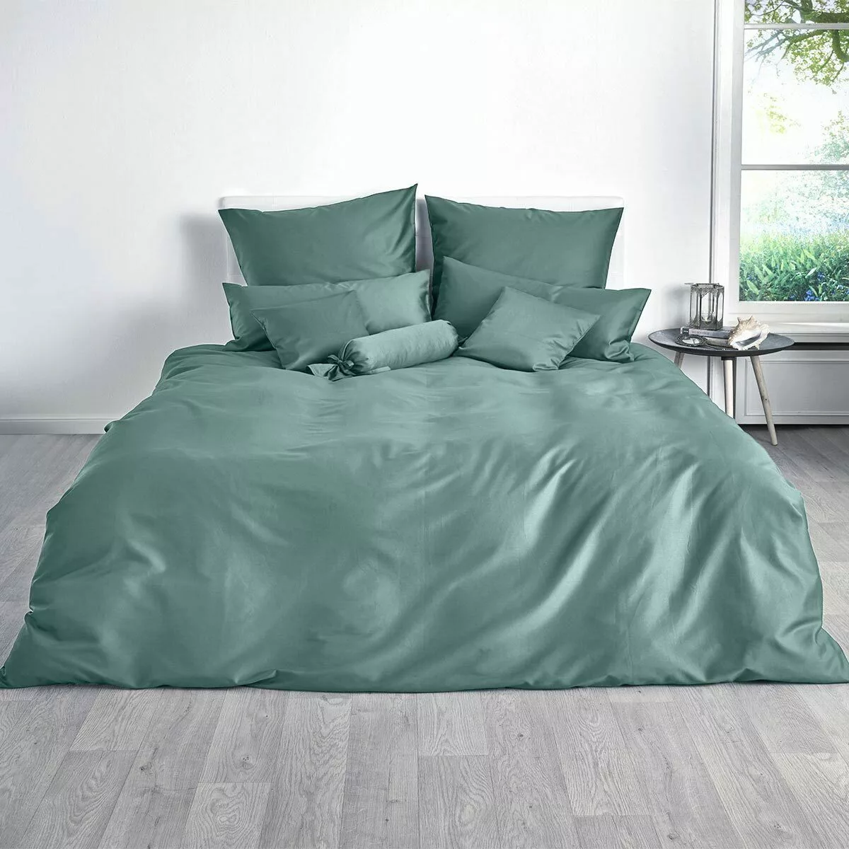 TRAUMSCHLAF Bettwäsche Uni, Mako Satin, 3 günstig online kaufen