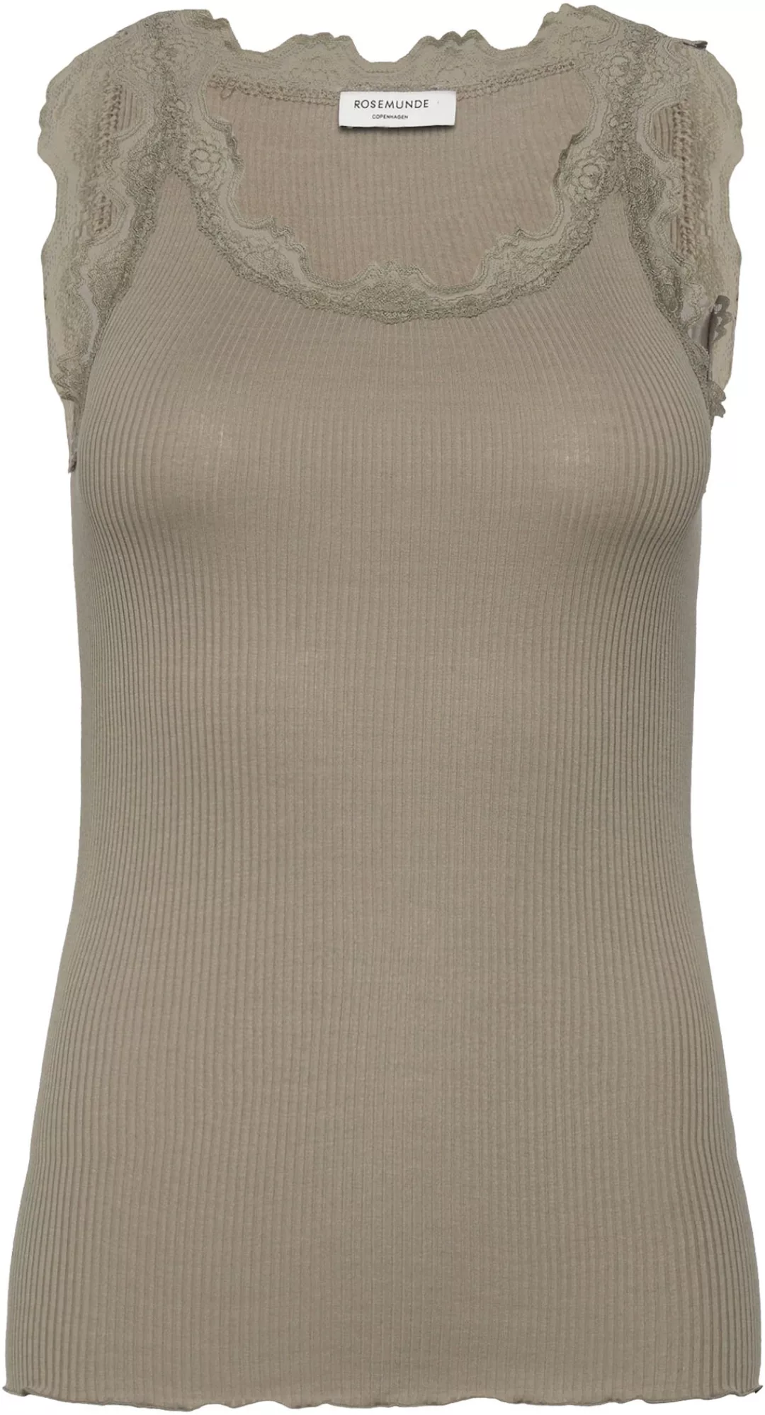 rosemunde Tanktop "Babette Silk Top", wunderschöner Vintage-Spitzenbesatz a günstig online kaufen