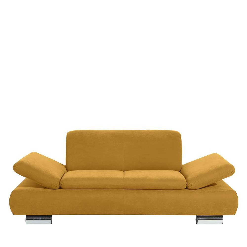 Sofa mit Fußgestell aus Metall 190 cm breit günstig online kaufen