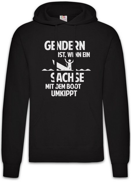 Urban Backwoods Hoodie Gendern Sachse Herren Hoodie DDR Mauer Ostalgie Ostd günstig online kaufen