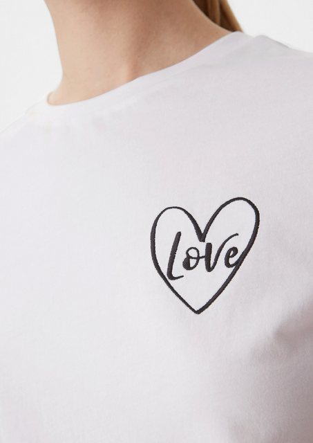 comma casual identity T-Shirt (1-tlg) Plain/ohne Details günstig online kaufen