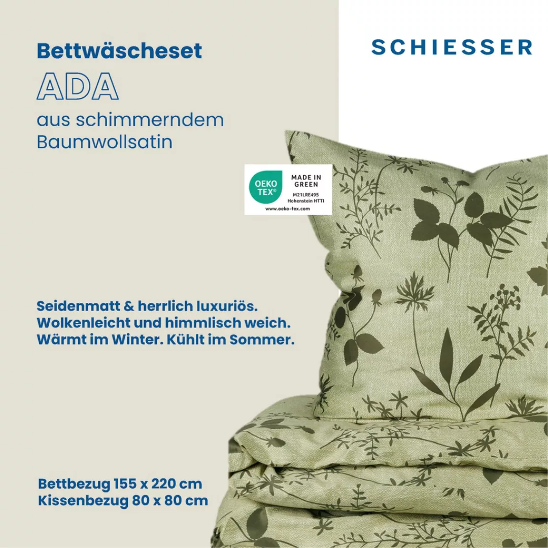 Schiesser Bettwäsche »Ada«, (2 tlg.) günstig online kaufen