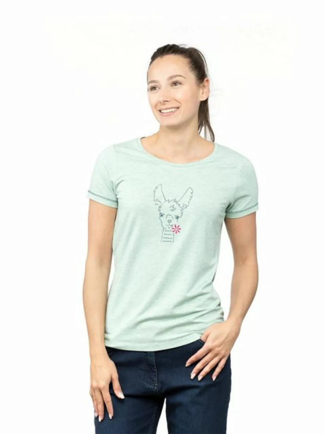 Chillaz T-Shirt Saile Happy Alpaca T-Shirt Women günstig online kaufen