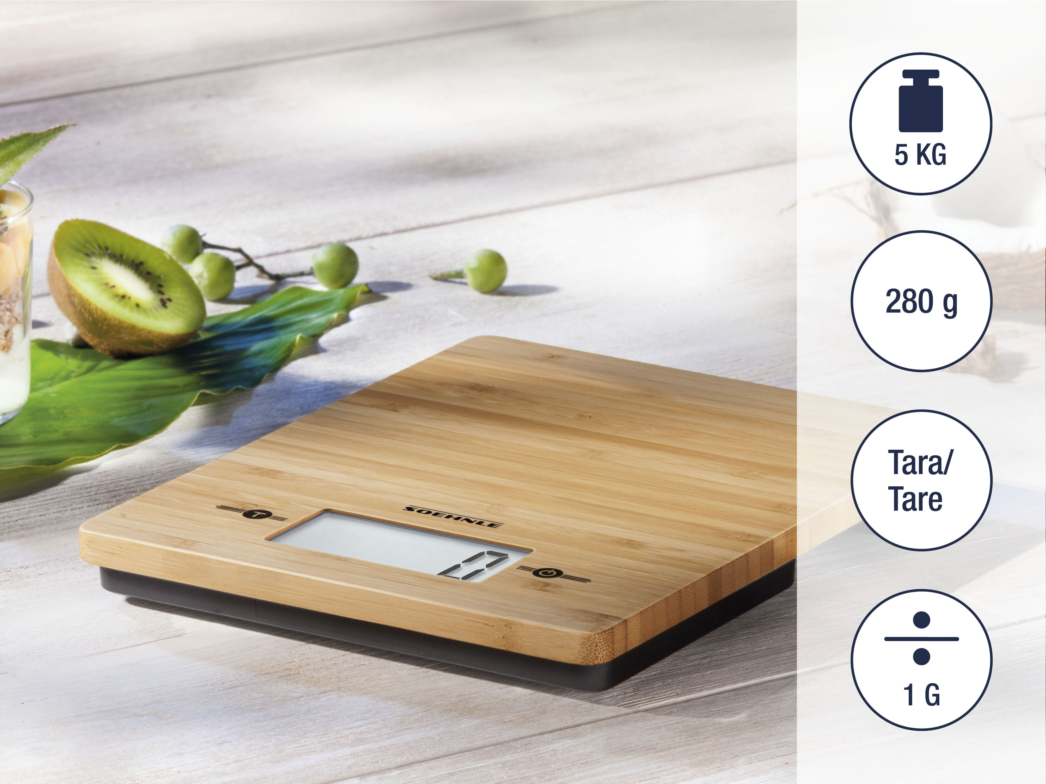Soehnle Küchenwaage »Bamboo«, (1 tlg.) günstig online kaufen