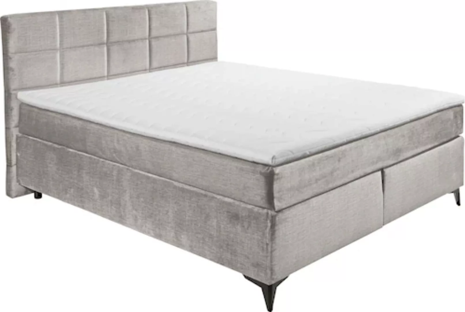 ED EXCITING DESIGN Boxspringbett »Navarra«, wahlweise mit Matratze günstig online kaufen