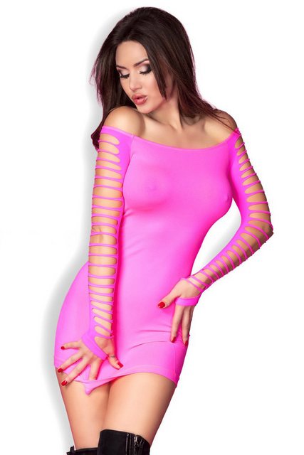 Chilirose Partykleid Chilirose - Nahtloses Minikleid CR3608 pink günstig online kaufen