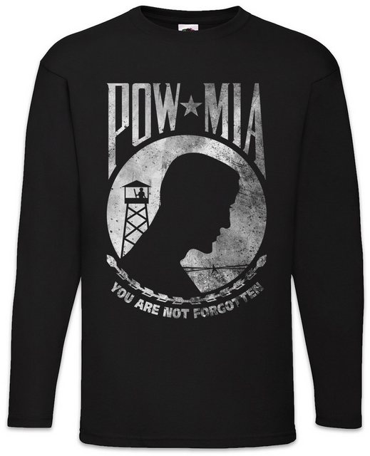 Urban Backwoods Langarmshirt Pow Mia Vintage Logo Langarm T-Shirt Prisoner günstig online kaufen