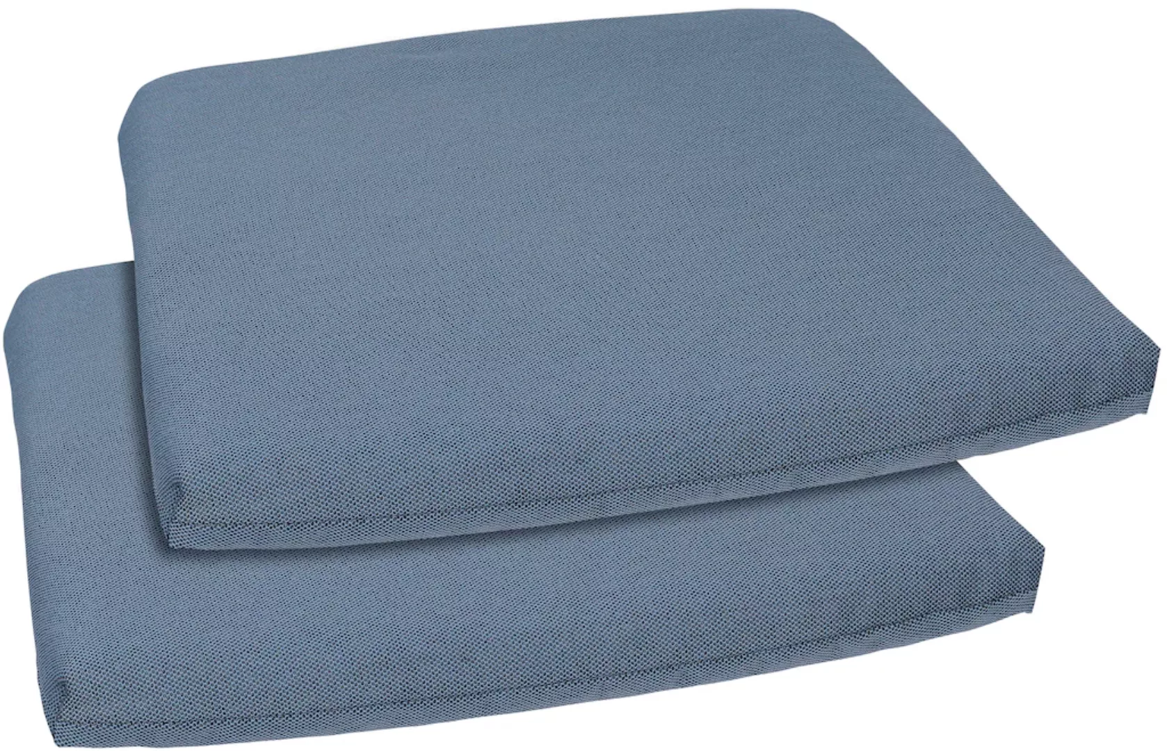 GO-DE Sitzauflage "Carina", Maße ca.: 40 cm x 45/46 cm x 5 cm günstig online kaufen