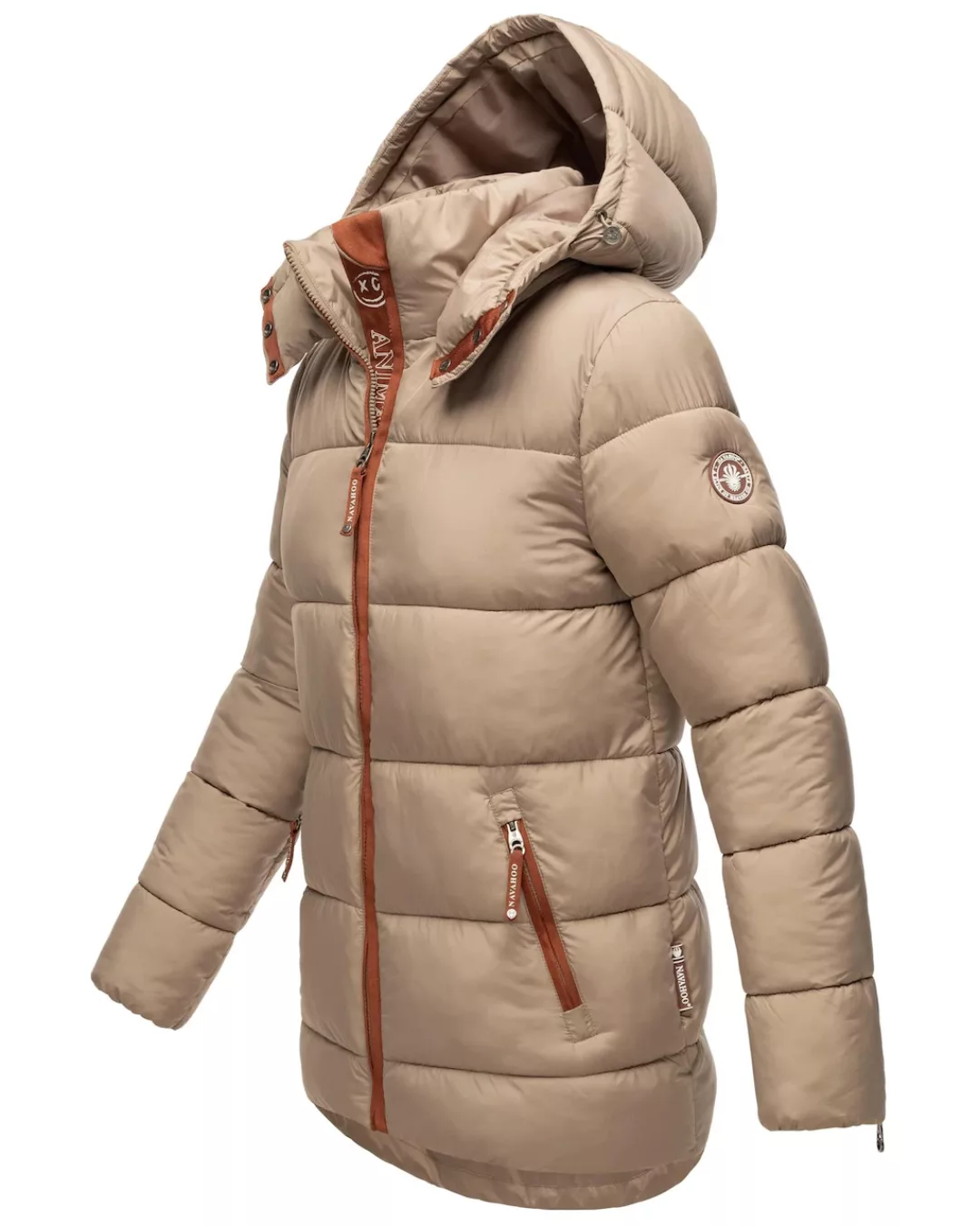 Navahoo Winterjacke "Wattewölkchen", mit Kapuze, Modische Damen Steppjacke günstig online kaufen