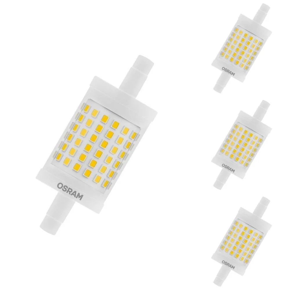 Osram LED Lampe ersetzt 100W R7S Röhre - R7S-78 in Weiß 12W 1521lm 2700K 4e günstig online kaufen