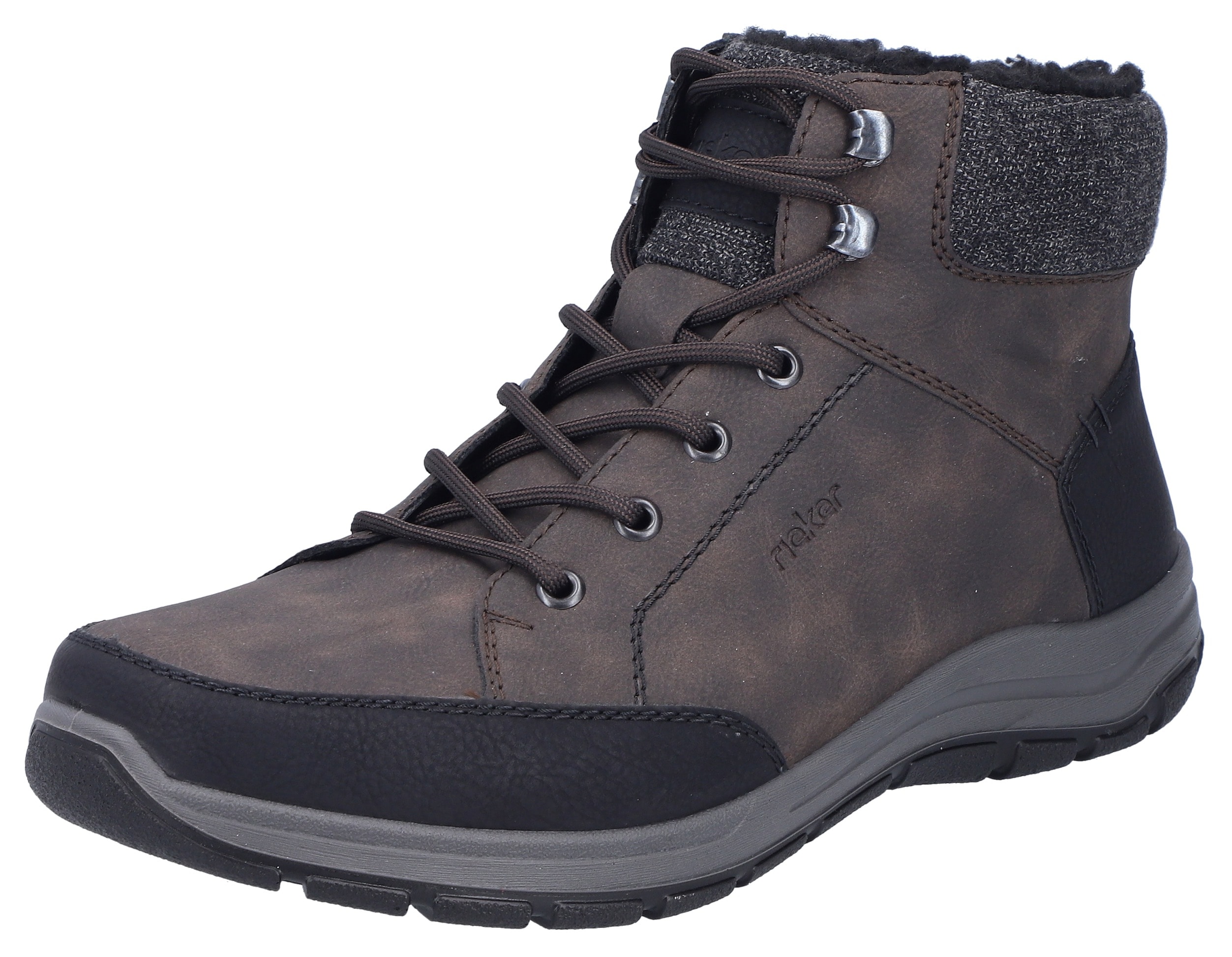 Rieker Winterboots, Schnürboots, Outdoorschuh mit praktischem Innenreißvers günstig online kaufen