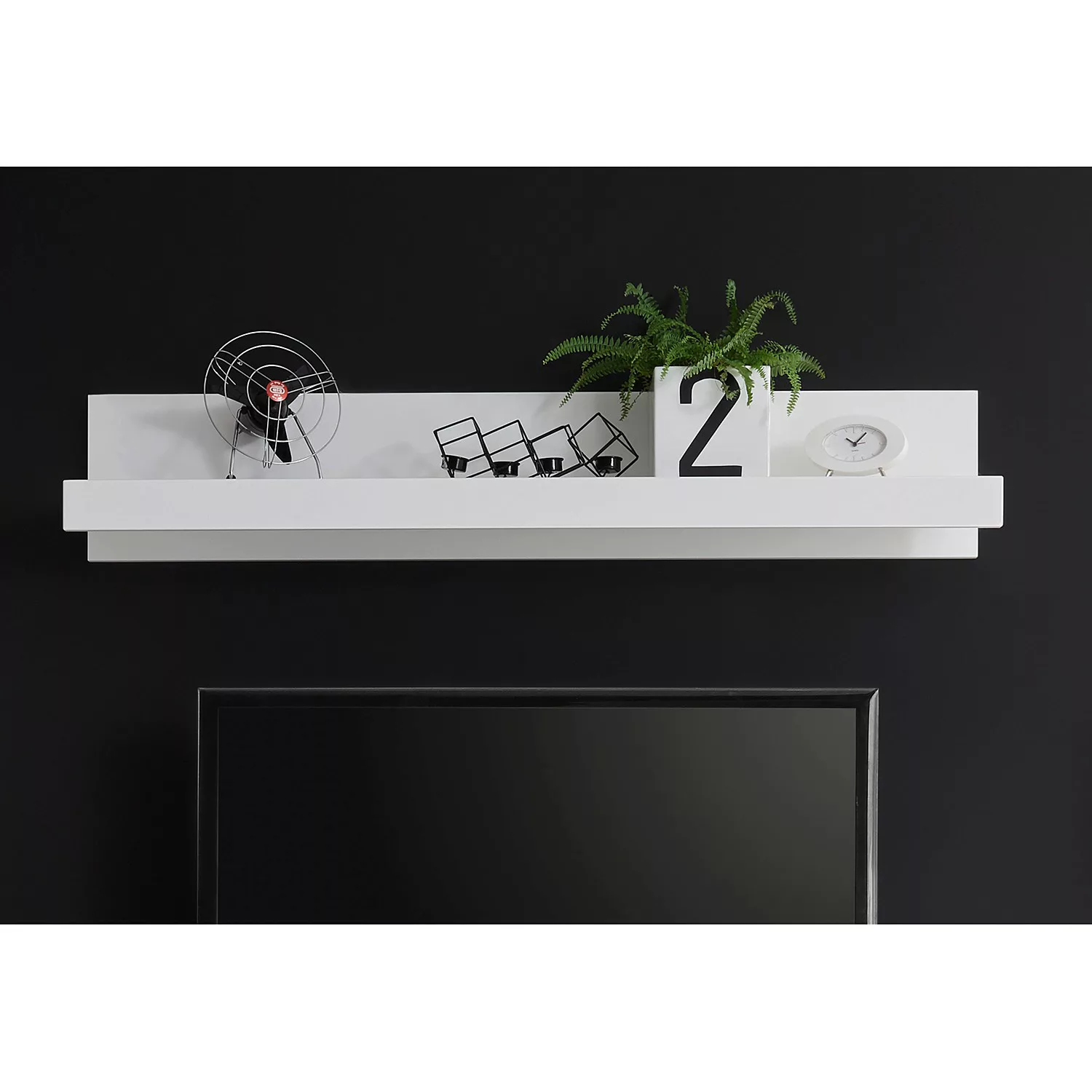 Wandboard - weiß - 150 cm - 28 cm - 23 cm - Regale > Regalsets - Möbel Kraf günstig online kaufen