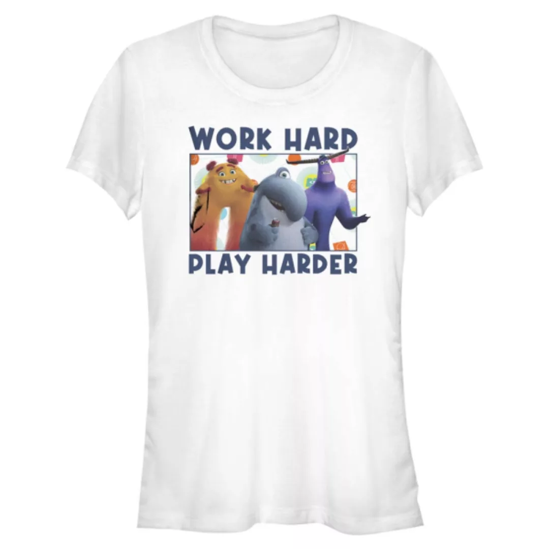 Pixar - Monster - Gruppe Play Hard - Frauen T-Shirt günstig online kaufen