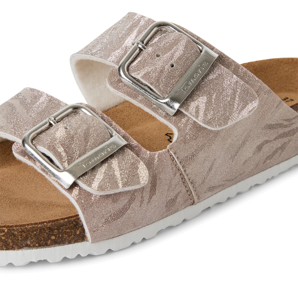 Tamaris Pantolette, Sommerschuh, Schlappen mit gepolstertem Fußbett günstig online kaufen