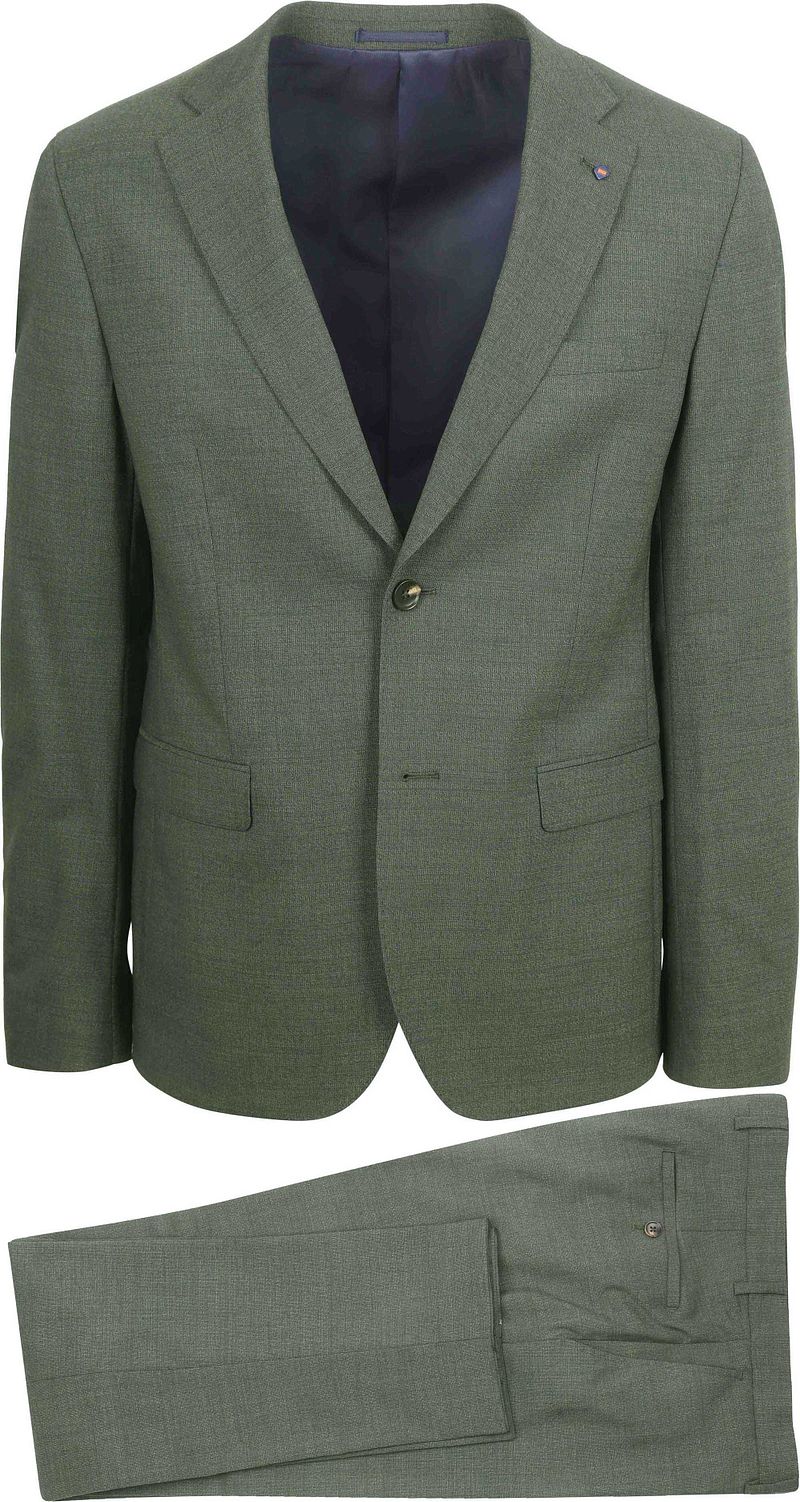 Suitable Strato Toulon Suit Wool Sterling Grün - Größe 46 günstig online kaufen